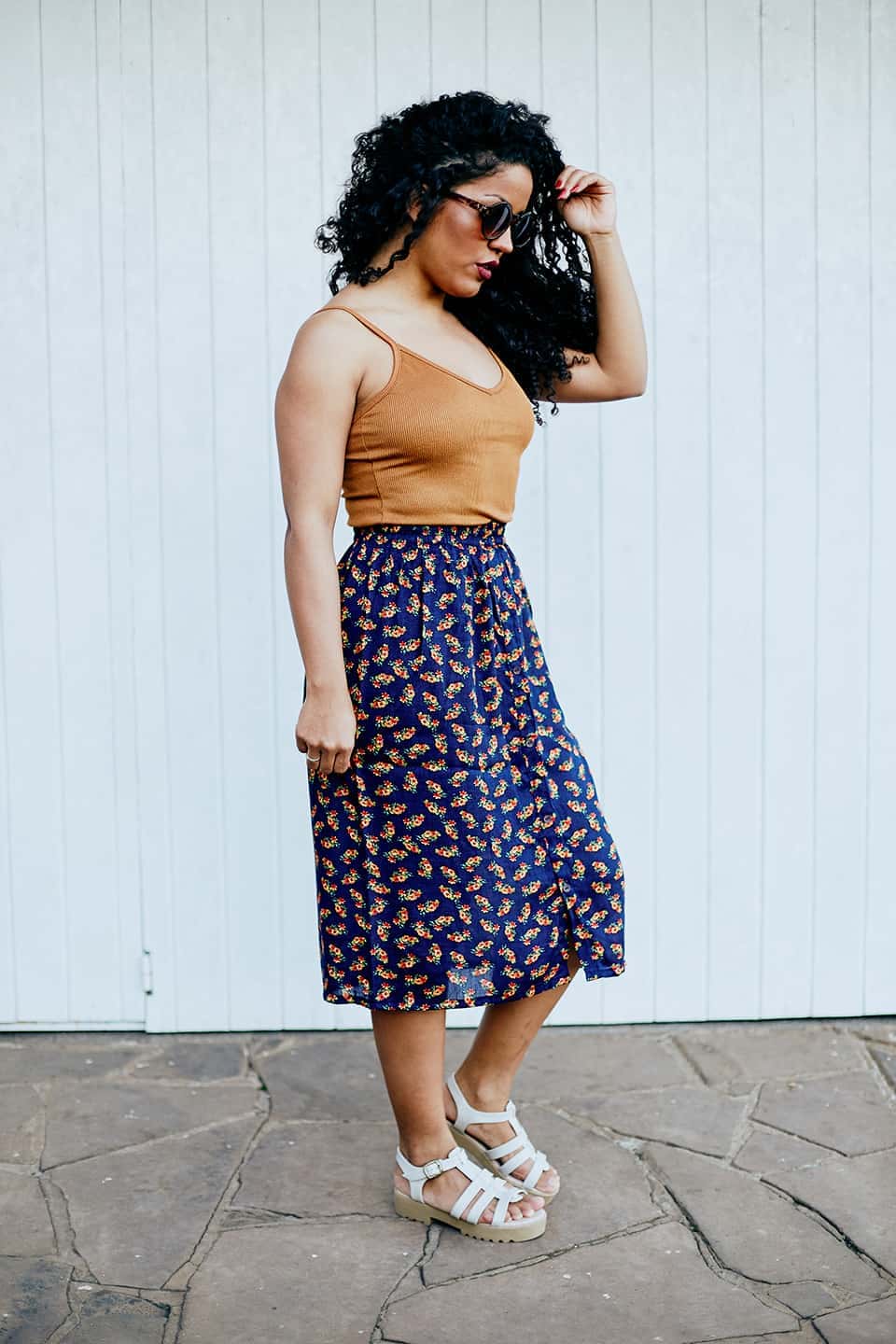 saia midi com plataforma