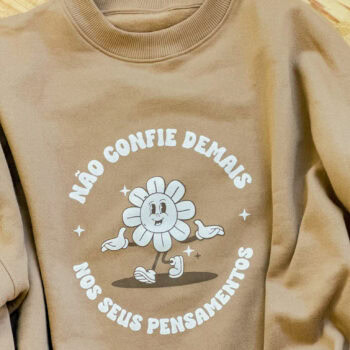 Blusão Oversized ”Pensamentos”